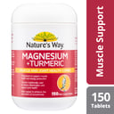 NATURES WAY MAGNESIUM + TURMERIC 150 TABLETS thumbnail 3