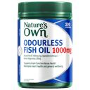 NATURES OWN ODOURLESS FISH OIL 1000MG 200 CAPSULES thumbnail 1