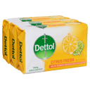DETTOL CITRUS FRESH BODY SOAP 100G 3 PACK thumbnail 1