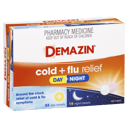 DEMAZIN DAY & NIGHT COLD & FLU PE 48 TABLETS thumbnail 1