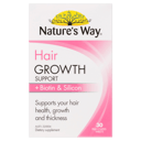NATURES WAY HAIR GROWTH SUPPORT 30 TABLETS thumbnail 1