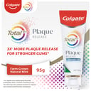COLGATE TOOTHPASTE TOTAL PLAQUE NATURAL MINT 95 thumbnail 6