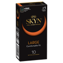 SKYN FEEL EVERYTHING CONDOMS LARGE 10 PACK thumbnail 1