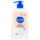 CURASH BABYCARE GENTLE SHAMPOO & CONDITIONER PUMP 400ML thumbnail 1