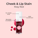 MCO BEAUTY CHEEK & LIP STAIN 2-IN-1 ROSY RED 5ML thumbnail 3
