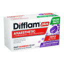 Difflam Plus Triple Action Blackcurrant 32 Lozenges thumbnail 1