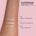 MCO BEAUTY LUMINOUS HIGHLIGHTER PEN 2MM thumbnail 3