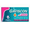 GAVISCON DUAL ACTION MIXED BERRY 16 TABLETS thumbnail 2