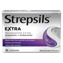 STREPSILS EXTRA BLACKCURRANT 16 LOZENGES thumbnail 11