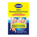SCHOLL CORN REMOVAL PLASTERS WASHPROOF MEDICATED 8 PACK thumbnail 1