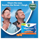 VICKS VAPODROPS+COUGH ORANGE MENTHOL 36 PACK thumbnail 8