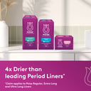 POISE 3-IN-1 LINER EXTRA LONG 2D 22 PACK thumbnail 10
