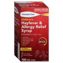 CHEMISTS OWN HAYFEVER & ALLERGY RELIEF SYRUP 100ML thumbnail 1