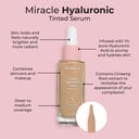 MCO BEAUTY MIRACLE HYALURONIC TINTED SERUM MEDIUM 30ML thumbnail 2