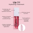 MCO BEAUTY LIP OIL HYDRATING TREATMENT SHEER ROSE 9ML thumbnail 2