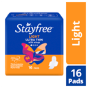 STAYFREE PADS ULTRA THIN LIGHT WINGS 16 PACK thumbnail 7
