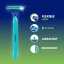 GILLETTE BLUE II PLUS DISPOSABLE RAZOR 5 PACK thumbnail 6