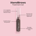 MCO BEAUTY XTENDBROWS TREATMENT GEL MEDIUM/DARK 4G thumbnail 2