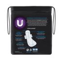 U BY KOTEX PADS EXTRA OVERNIGHT REGULAR WINGS 10 PACK thumbnail 4