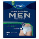 TENA MEN UNDERWEAR PROTECTIVE MAXI 8D MEDIUM/LARGE 8 PACK thumbnail 2