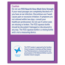 FESS NASAL & SINUS WASH EXTRA STRENGTH REFILL SACHET 24 thumbnail 4
