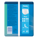 TENA PROSKIN UNISEX PANTS 6D PLUS LARGE 8 PACK thumbnail 3
