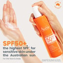 AVENE SUNSITIVE SUNSCREEN SPRAY SPF 50+ 200ML thumbnail 4