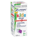 ZYRTEC KIDS LIQUID GRAPE 120ML thumbnail 1