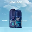 NIVEA MEN ANTIPERSPIRANT INTENSE PROTECTION FRESH 48H ROLL ON 50ML thumbnail 7