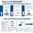 REGAINE MENS EXTRA STRENGTH TREATMENT SOLUTION 5% 60ML 4 PACK thumbnail 8