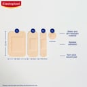 ELASTOPLAST PLASTIC WATER-RESISTANT ASSORTED DRESSINGS 40 PACK thumbnail 3