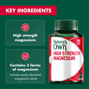 NATURES OWN HIGH STRENGTH MAGNESIUM 150 TABLETS thumbnail 5