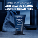 NIVEA MEN DEEP FACE & BEARD WASH 100ML thumbnail 5