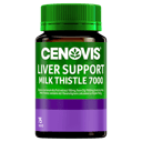 CENOVIS LIVER SUPPORT MILK THISTLE 7000 75 TABLETS thumbnail 9