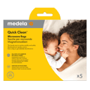 MEDELA QUICK CLEAN MICRO-STEAM BAGS 5 PACK thumbnail 2