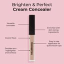 MCO BEAUTY BRIGHTEN & PERFECT CREAM CONCEALER SHADE 1 thumbnail 2