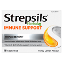 STREPSILS HERBAL IMMUNE SUPPORT HONEY LEMON LOZENGES 16 thumbnail 2