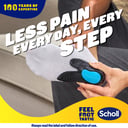 SCHOLL IN BALANCE HEEL & ANKLE ORTHOTIC INSOLES M thumbnail 3