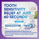 SENSODYNE RAPID RELIEF ORIGINAL TOOTHPASTE 100G thumbnail 7