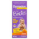 DYMADON FOR BABIES ORANGE 1 MONTH-2 YEARS SUSPENSION 60ML thumbnail 2