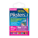 PIKSTERS INTERDENTAL BRUSH SIZE 1 PURPLE 40 PACK thumbnail 2