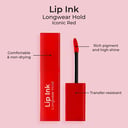 MCO BEAUTY LIP INK LONGWEAR HOLD ICONIC RED 4.2ML thumbnail 2