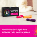 U BY KOTEX TAMPONS SUPER 16 PACK thumbnail 9
