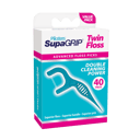 PIKSTERS SUPAGRIPS FLOSS PICKS TWIN 40 PACK thumbnail 1
