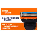 GILLETTE FUSION5 MANUAL REFILL BLADES 4 PACK thumbnail 9