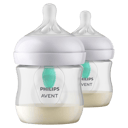 AVENT NATURAL RESPONSE BOTTLE AIRFREE VENT 125ML 2 PACK thumbnail 3