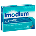 IMODIUM DIARRHOEA RELIEF 20 CAPSULES thumbnail 1