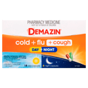 DEMAZIN DAY & NIGHT COLD & FLU + COUGH PE 24 CAPSULES thumbnail 2