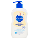 CURASH BABYCARE GENTLE HEAD TO TOE WASH SOAP FREE PUMP 400ML thumbnail 1