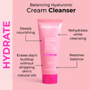 MCO BEAUTY HYDRATE BALANCING HYALURONIC CREAM CLEANSER 150ML thumbnail 2